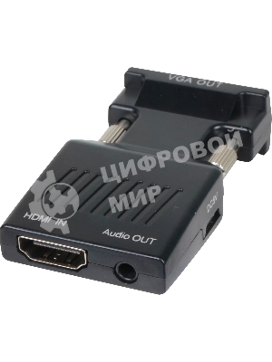 Переходник HDMI(F) --> VGA(M)+audio, AOpen CA336A 1080x60Hz