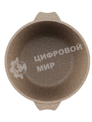 Кастрюля Мечта 45806 Гранит brown 5,0 л со стеклянная крышка