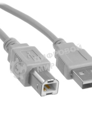 Кабель USB2.0 Cablexpert CC-USB2-AMBM-10-N, AM/BM, медь, 3.0м, пакет