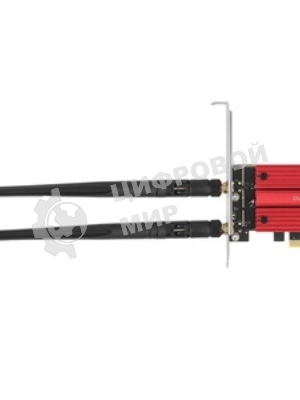Сетевой адаптер Wi-Fi + Bluetooth Cudy WE3000S АХ5400 PCI Express (ант.внеш.съем) 2ант.