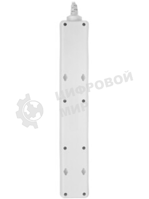 Сетевой фильтр Buro 600SH-16-3-W 3 м, 6 розеток, белый, коробка