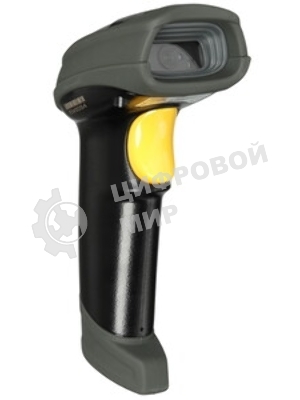 Сканер штрих-кода ручной Mindeo MD6600AT-SR 2D имидж, проводной, 100 скан/сек, USB с автосенсорной подставкой, черный