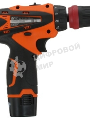 Дрель-шуруповерт Patriot BR 115Li, 12 В, 2 Ач, 25 Нм, щеточный
