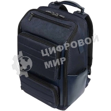 Рюкзак мужской Piquadro Oberon CA7279W150/BLU синий нейлон/натур.кожа