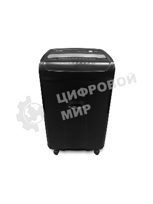 Шредер ГЕЛЕОС УО36-4 (DIN P-4) фрагмент 3,9x30мм, 33 листа (70гр./м²), 36 литров, Уничт.скобы,скрепки,пл.карты,CD.