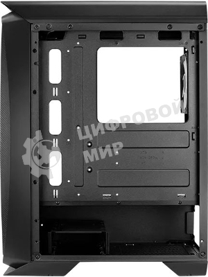 Компьютерный корпус Aerocool / Formula Aero One Frost-G-BK-v1 черный без БП ATX 4x120mm 2xUSB3.0 audio