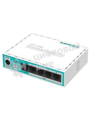 Маршрутизатор MikroTik RB750r2 hEX lite 5x10/100 Mbps