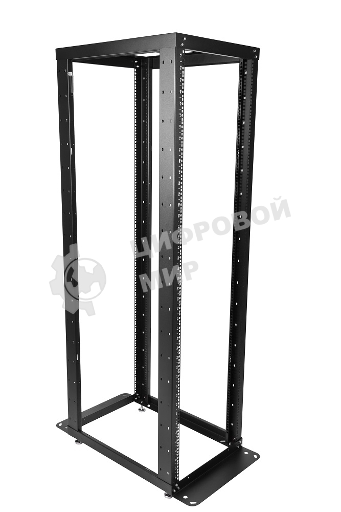 Стойка телеком. серверная 42U, глубина 1000 мм, черный (СТК-С-42.2.1000-9005) (2 коробки)