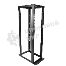 Стойка телеком. серверная 42U, глубина 1000 мм, черный (СТК-С-42.2.1000-9005) (2 коробки)