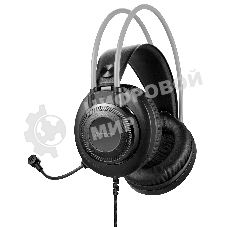 Гарнитура проводная с микрофоном A4Tech Fstyler FH200i серый 1.8м накладные оголовье (FH200I GREY)