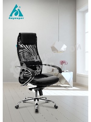 Кресло Бюрократ CH-609SL/BLACK TW-01 TW-11 черный, сетка