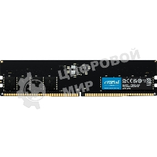 Оперативная память Crucial, DDR5, 16GB (1x16 GB), 4800 MHz, CL40, DIMM