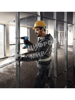 Дрель-шуруповерт Bosch GSR 185-LI, 18 В, 2 Ач, 50 Нм, бесщеточный