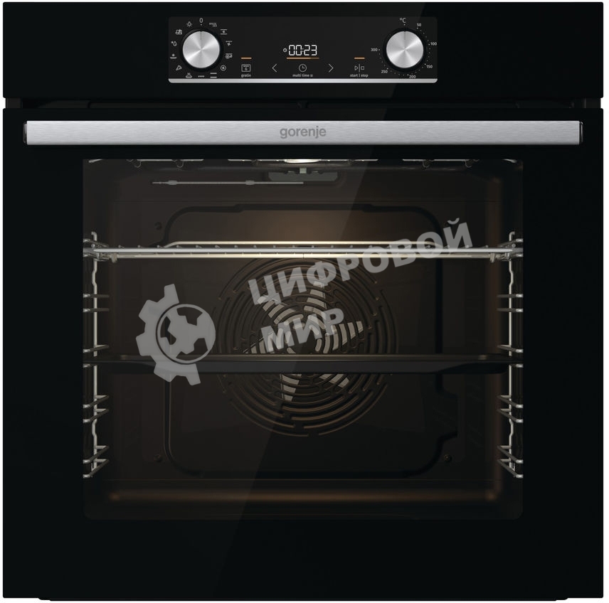 Духовой шкаф электрический Gorenje BOX6737E01BG черный, встраиваемый