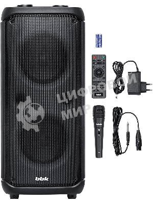 Минисистема BBK BTA6030 черный 50Вт FM USB BT
