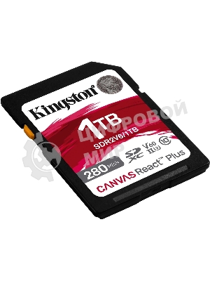 Флеш карта SDXC Kingston SDR2V6/1Tb Canvas React Plus w/o adapter 1Tb