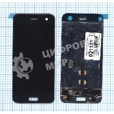 Дисплей для ZTE Blade S7 черный