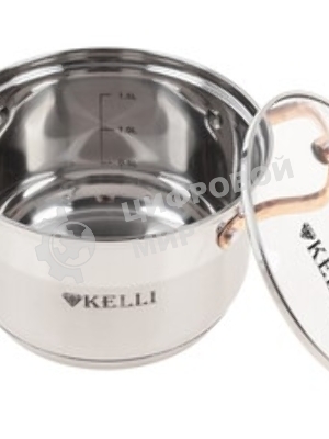 Набор посуды KELLI KL-4400 кремовый 6 предметов