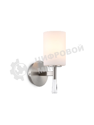 Настенный светильник Ambrella light LH56255 SN/FR никель/белый матовый E27 max 60W 160*120*280