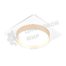 Светильник Ambrella light TN5230 WH/GD белый/золото GX53 max 12W 110*110*35