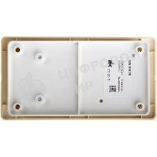 Блок комбинированный GLOSSA розетка+ выкл. 3-кл. беж. SchE