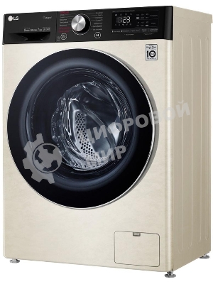 Стиральная машина LG F2V5HS9B бежевый, загрузка фронтальная 7 кг, 1200 об/мин, класс: А