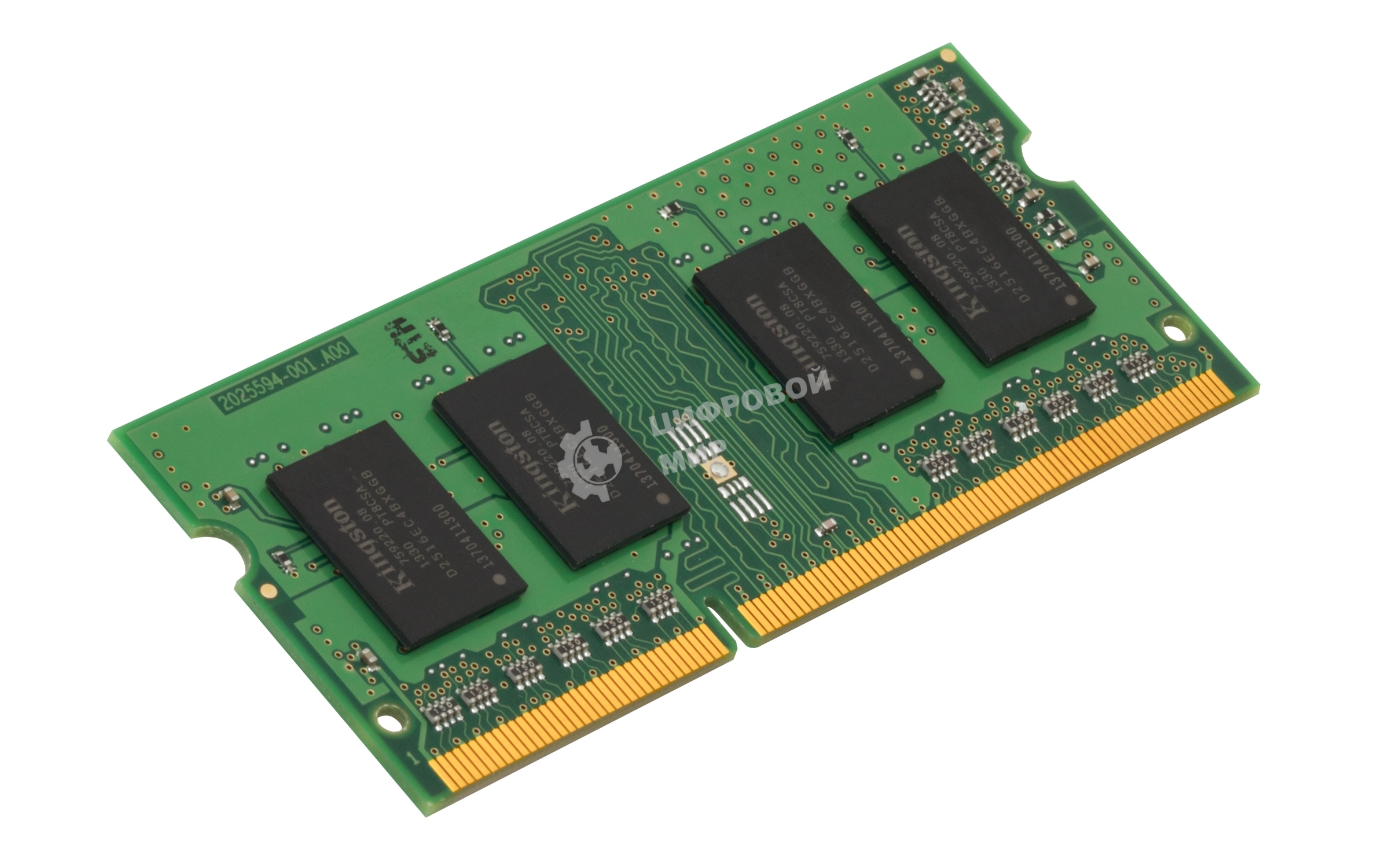 Оперативная память Kingston ValueRAM, DDR3, 4GB (1x4GB), 1600MHz, CL11, SO-DIMM
