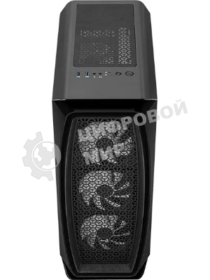 Компьютерный корпус Aerocool / Formula Aero One Frost-G-BK-v1 черный без БП ATX 4x120mm 2xUSB3.0 audio