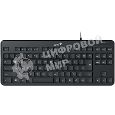 Клавиатура проводная Genius LuxeMate 110, USB, черный