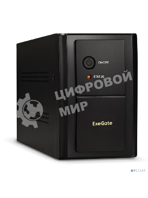 Источник бесперебойного питания ExeGate EX292614RUS SpecialPro UNB-3000.LED.AVR.3SH.2C13.RJ.USB 3000VA/1800W,LED, AVR,3*Schuko+2*C13,RJ45/11,USB, металлический корпус, черный