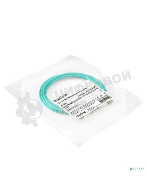 Патч-корд волоконно-оптический ExeGate FC-D-503-LC-LC-5M-LSZH (Шнур ВО MM 50/125 (OM3), LC/UPC-LC/UPC, Duplex, LSZH, 5м)