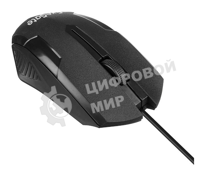 Мышь проводная ExeGate Professional Standard SH-9025 черный, 1000 dpi, USB, кнопки - 3
