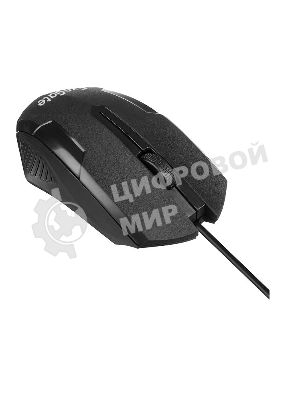 Мышь проводная ExeGate Professional Standard SH-9025 черный, 1000 dpi, USB, кнопки - 3