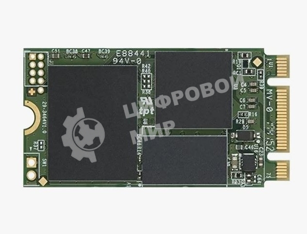 Накопитель SSD 512Gb Transcend MTE400S, 3D TLC NAND, M.2 2242,PCI-E 4x [ R/W - 2000/900 MB/s]