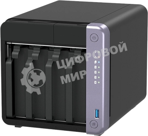 Сетевое хранилище NAS Qnap TS-432X-4G 4-bay настольный Alpine AL-524