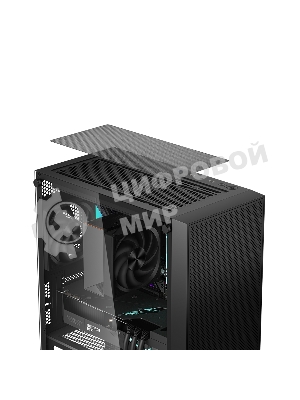 Компьютерный корпус PcCooler C3B310 BK черный без БП mATX 2xUSB3.0 audio bott PSU