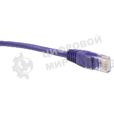Патч-корд Premier PP12-1.5M/V 1000Гбит/с UTP 4 пары cat.5E CCA molded 1.5м фиолетовый RJ-45 (m)-RJ-45 (m)