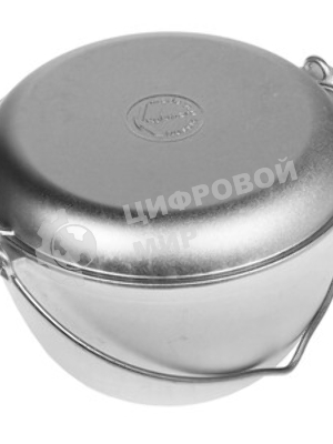 Казан походный Kukmara 4л (с крыш.сковородой) КП40