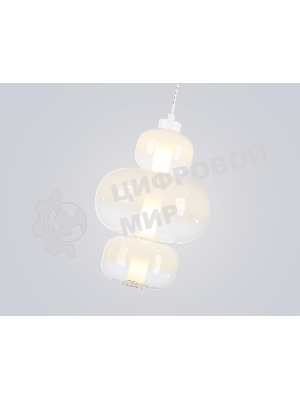 Подвесной светодиодный светильник Ambrella light LH11056 WH/FR белый/белый матовый 18W 3000K D230*350