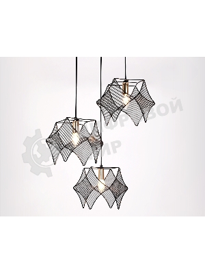 Светильник Ambrella light TR8427/3 BK/GD черный/золото E14/3 max 40W D510*1000