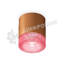 Светильник Ambrella Light XS7404030 SCF/PI кофе песок/розовый MR16 GU5.3 (C7404, N7193)