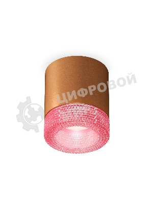 Светильник Ambrella Light XS7404030 SCF/PI кофе песок/розовый MR16 GU5.3 (C7404, N7193)