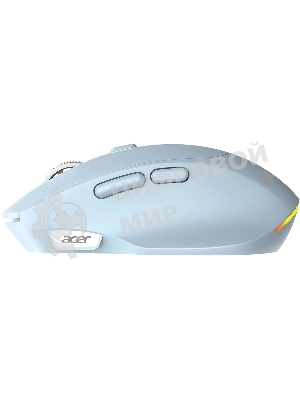Мышь Acer OMR504 голубой оптическая 3200dpi silent беспров. BT/Radio USB 4but (ZL.MCE11.01E)