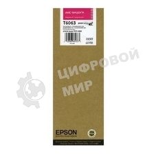 Картридж струйный Epson C13T606300 яркопурпурный для Stylus Pro 4880