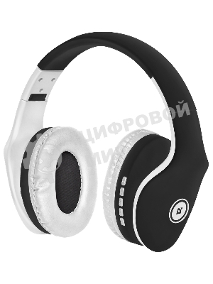 Беспроводные/проводные наушники Defender FreeMotion B525 черный/белый, накладные, Bluetooth + проводной, до 8 ч