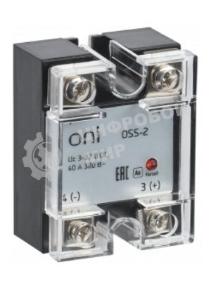 Реле твердотельное OSS-2 25А 380В AC 3-32В DC ONI OSS-2-3-25-B