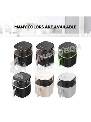 Аэрогриль Leacco AF017 Air Fryer Black