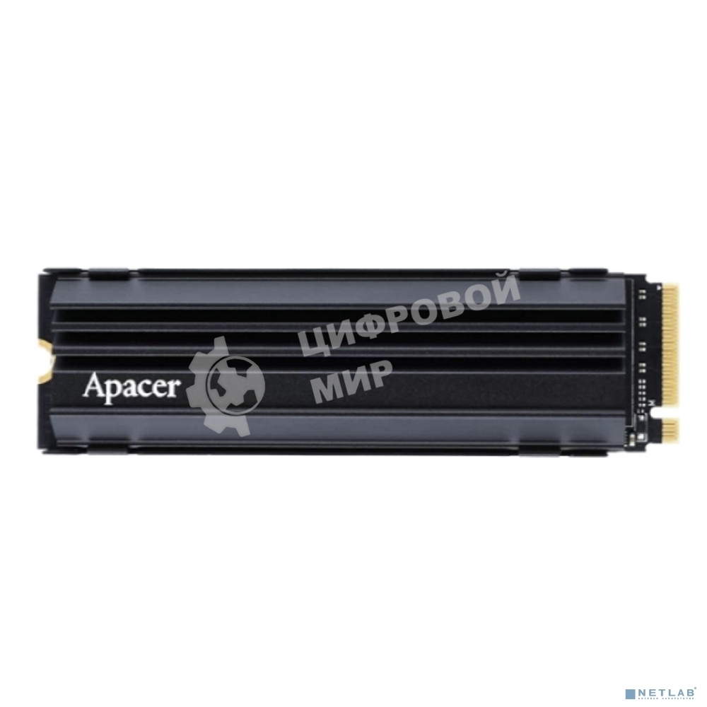Накопитель SSD Apacer 2Tb, PCIe 4.0 x4, M.2 2280, NVMe 1.4, R/W 7400/7000, с радиатором