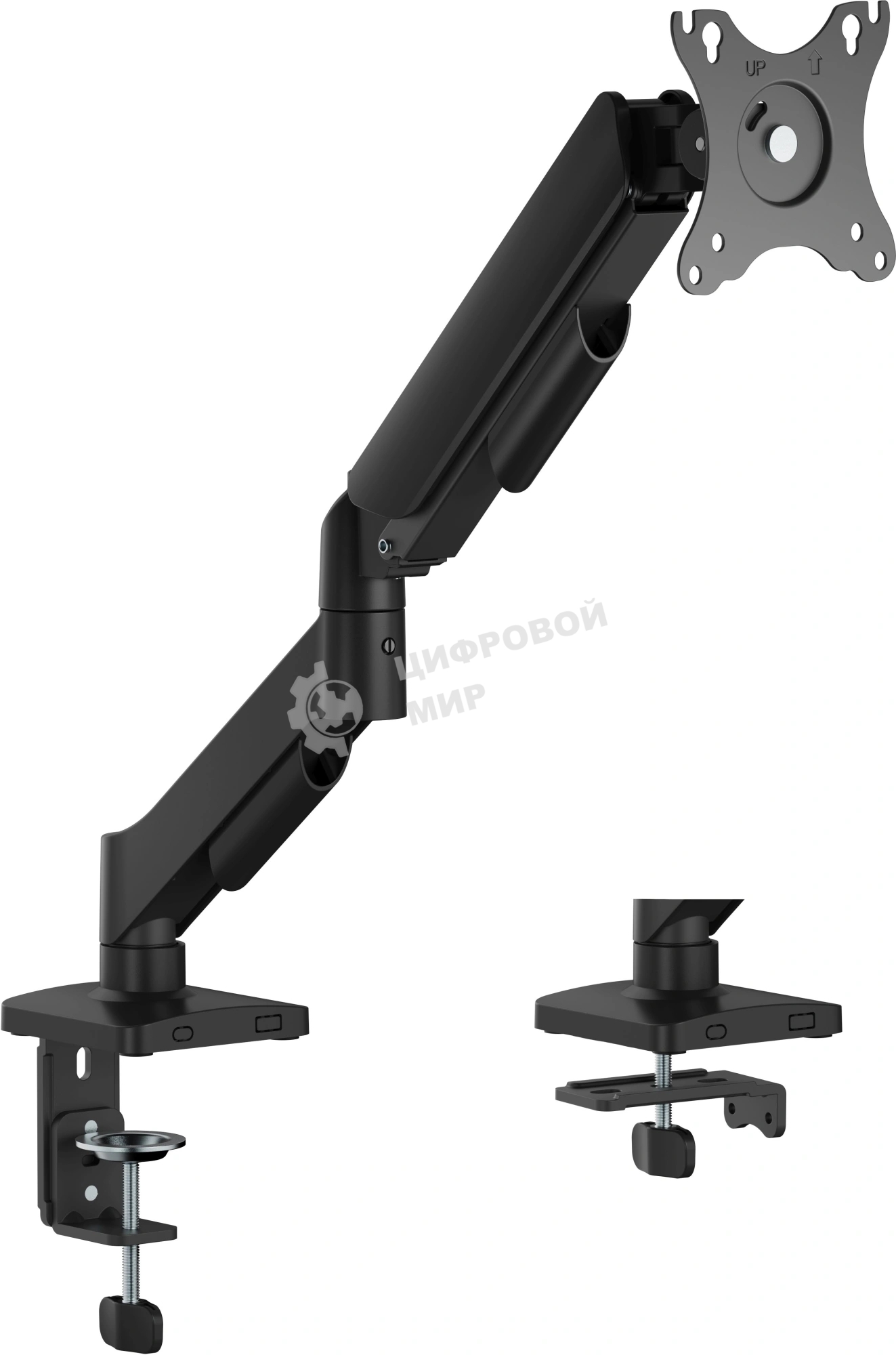 Кронштейн для мониторов Cactus CS-VM-MD-70-BK черный/белый 17