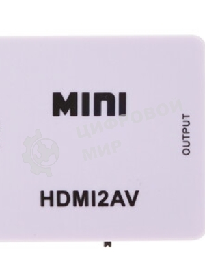 Конвертер Rexant HDMI на 3 RCA, пластик, белый